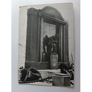 POCZTÓWKA GOZDOWICE, POW CHOJNA, POMNIK KU CZCI SAPERÓW WP POLEGŁYCH PRZY FORSOWANIU ODRY