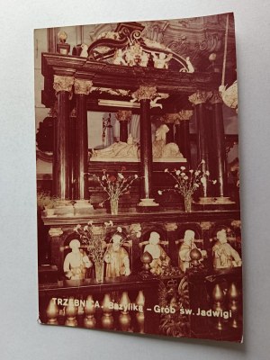PHOTO TRZEBNICA TREBNITZ BASILICA TOMB OF ST. JADWIGA