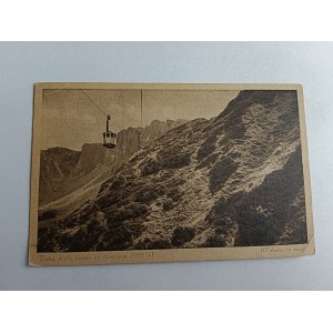 POCZTÓWKA TATRY KOLEJ LINOWA NA KASPROWY