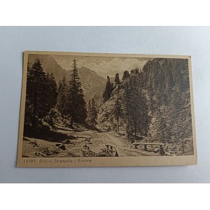 POSTCARD TATRA STRĄŻYSKA VALLEY AND CHIMNEYS
