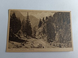 POSTCARD TATRA STRĄŻYSKA VALLEY AND CHIMNEYS