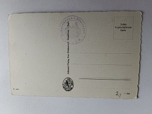 POSTCARD KARKONOSZE RIESENGEBIRGE SNOWBIRD, STAMP