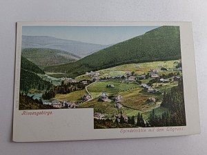 POSTCARD KARKONOSZE RIESENGEBIRGE SPINDELMUHLE
