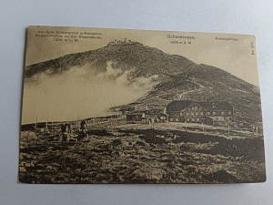 POSTCARD KARKONOSZE RIESENGEBIRGE SNOWBIRD, STAMP, STAMP