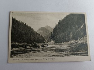 POSTCARD PIENINY PICTURESQUE FRAGMENT OF THE DUNAJEC ROUTE