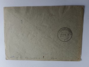 ENVELOPE STAMP INNSBRUCK, LTZMANNSTADT BOAT 1944, STAMP