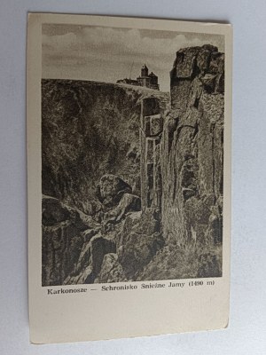 POSTCARD KARKONOSZE CHALET ŚNIEŻNE JAMY