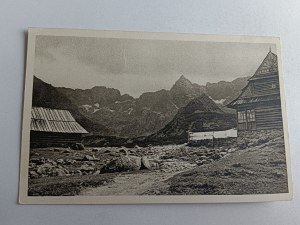 POSTCARD TATRA HALA GĄSIENICOWA
