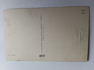 POSTCARD POLISH PAINTING KRZYSZTOF GNIEWOSZ DIES AT CHOCIM, DAMAGED