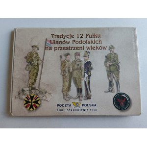ZESTAW 8 POCZTÓWEK TRADYCJE 12 PUŁKU UŁANÓW PODOLSKICH NA PRZESTRZENI WIEKÓW, BITWA WARSZAWSKA, BITWA POD MOKRĄ, MONTE CASINO, BITWA POD GRUNWALDEM