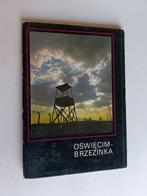 SET OF 9 CARDS OŚWIĘCIM, BRZEZINKA, AUSCHWITZ, BIRKENAU, FORMER NAZI DEATH CAMP, CREMATORIUM, CAMP STREET, DEATH BLOCK, GUARD TOWER
