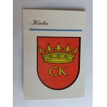 ZESTAW 9 POCZTÓWEK HERBY MIAST POLSKICH, PRL, LUBLIN, BIAŁYSTOK, KATOWICE, KRAKÓW, KOSZALIN, BYDGOSZCZ, GDAŃSK, KIELCE