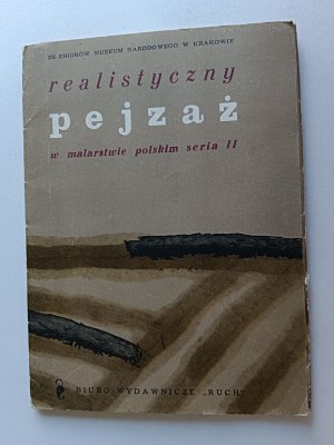 SET OF 8 POSTCARDS REALISTIC LANDSCAPE IN POLISH PAINTING SERIES II, ŚWIESZEWSKI, GERSON, GRABIŃSKI, LIPIŃSKI, KOZAKIEWICZ, KOCHANOWSKI