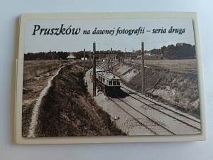 SET OF 9 REPRODUCTIONS OF POSTCARDS, REPRINTS PRUSZKÓW IN OLD PHOTOGRAPHY, SECOND SERIES, RAILROAD STREET, HORSES
