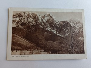 POSTCARD TATRA GIEWONT FOT PODDĘBSKI