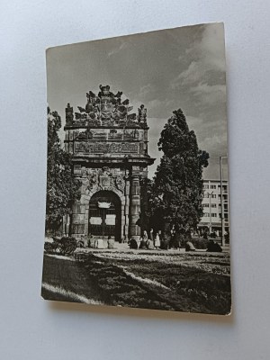 POSTCARD PRL SZCZECIN BAROQUE PORT GATE