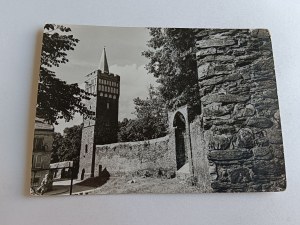POSTCARD PRL PACZKOW CITY WALLS