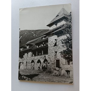 POCZTÓWKA PRL TATRY SCHRONISKO PTTK MUROWANIEC HALA GĄSIENICOWA PIECZĄTKA