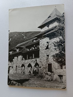 POSTCARD PRL TATRY SHELTER PTTK MUROWANIEC HALA GĄSIENICOWA STAMP