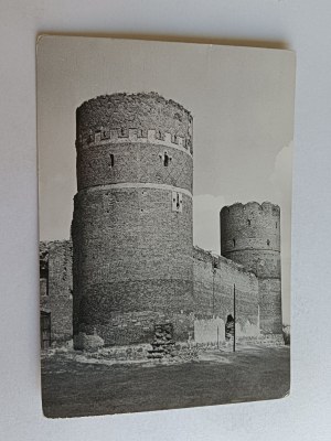 POSTCARD PRL CIECHANOW RUINS OF THE CASTLE OF THE DUKES OF MAZOVIA