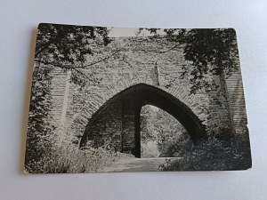 POSTCARD PRL PULTUSK ARCADE PASSAGE UNDER THE ENTRANCE TO THE CASTLE