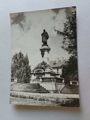 POSTCARD PRL WARSAW MICKIEWICZ MONUMENT
