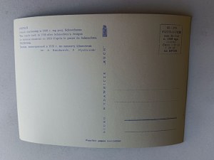 POSTCARD PRL POZNAŃ CASTLE, SMALL EDITION