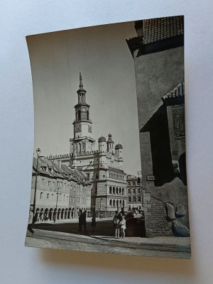 POSTCARD PRL POZNAŃ CITY HALL
