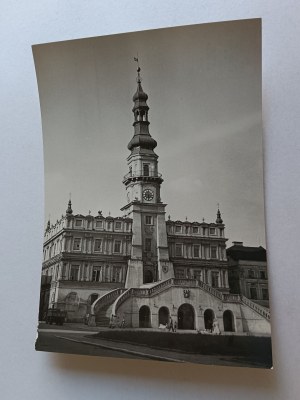 POSTCARD PRL ZAMOSC TOWN HALL, SMALL EDITION