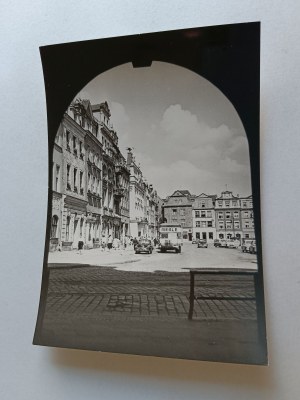 POSTCARD PRL POZNAŃ OLD MARKET, SMALL EDITION