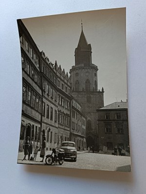 POSTCARD PRL LUBLIN MARKET AND TRINITY GATE, SMALL EDITION