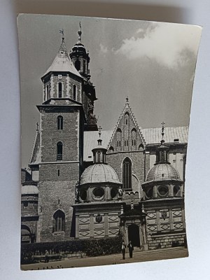 POSTCARD PRL KRKAÓW WAWEL CATHEDRAL