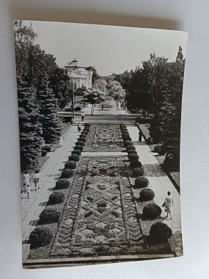 POSTCARD PRL CIECHOCINEK FLOWER CARPET