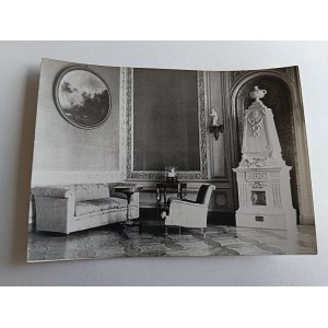 POCZTÓWKA PRL ŁAŃCUT ZAMEK SALON BOUCHER