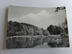 POSTCARD PRL KUDOWA ZDRÓJ KAYAK MARINA