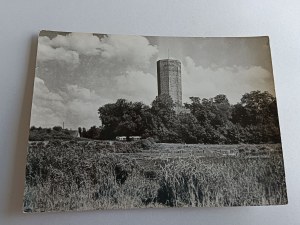 POSTCARD PRL KRUSZWICA MOUSE TOWER OVER GOPŁO