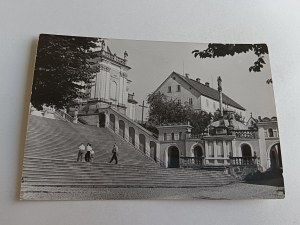 POSTCARD PRL WAMBIERZYCE BASILICA, STAIRS