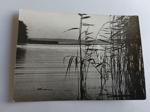 POSTCARD PRL MAZURIAN LAKE DISTRICT LAKE ŚNIARDWY