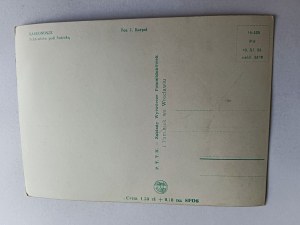 POSTCARD PRL KARKONOSZE SHELTER POD ŚNIEŻKĄ