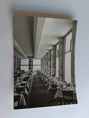 POSTCARD PRL KRYNICA NEW SPA HOUSE SLA EDIBLE, STAMP
