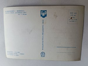 POSTCARD PRL KARKONOSZE SZRENICA GROUP OF ROCKS KOŃSKIE ŁBY