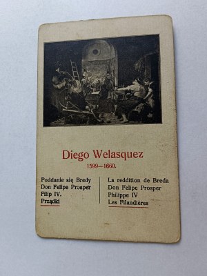 CARD PAINTING BY DIEGO WELASQUEZ SPINNING MACHINES