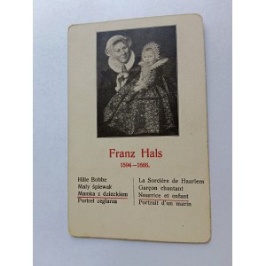 KARTA MALARSTWO FRANZ HALS MAMKA Z DZIECKIEM