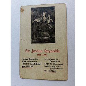 KARTA MALARSTWO SIR JOSHUA REYNOLDS MRS SIDDONS