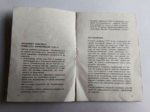 INSTRUCTION MANUAL DRIVE SET HOME SEWING MACHINE TUR 2, ASPA, WROCŁAW