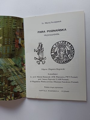 GUIDE POZNAŃ, FARA POZNA, KS MACIEJ SZCZEPANIAK, SLIGHTLY DAMAGED (SOME PAGES ARE STUCK TOGETHER)