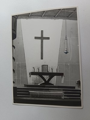 PHOTO GISZOWIEC CHURCH ALTAR, FOT CHRZANOWSKI