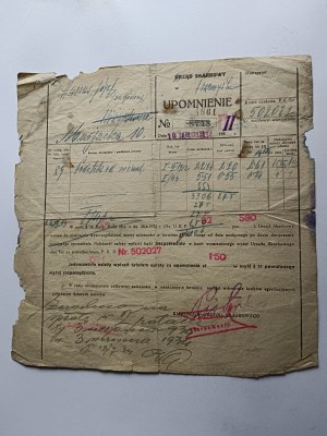 REMINDER TAX OFFICE THINK 1933