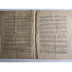 SPROSTOWANIE WYJAŚNIENIE LWÓW DYREKCJA TOWARZYSTWA WZAJEMNYCH UBEZPIECZEŃ, PODHAJECKA, DR ZYGMUNT LILIENFELD 1891 R