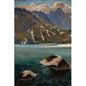 Rafał Malczewski (1892 Kraków - 1965 Montreal), Widok na Morskie Oko